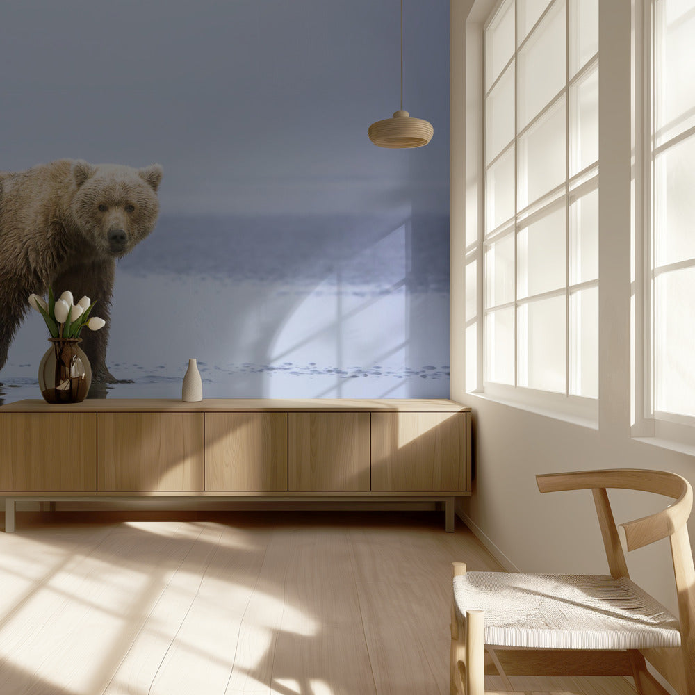 La promenade de l'ours | Papier Peint Photo