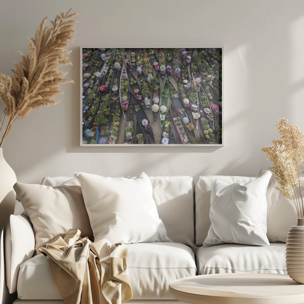 Flytande marknad | Poster