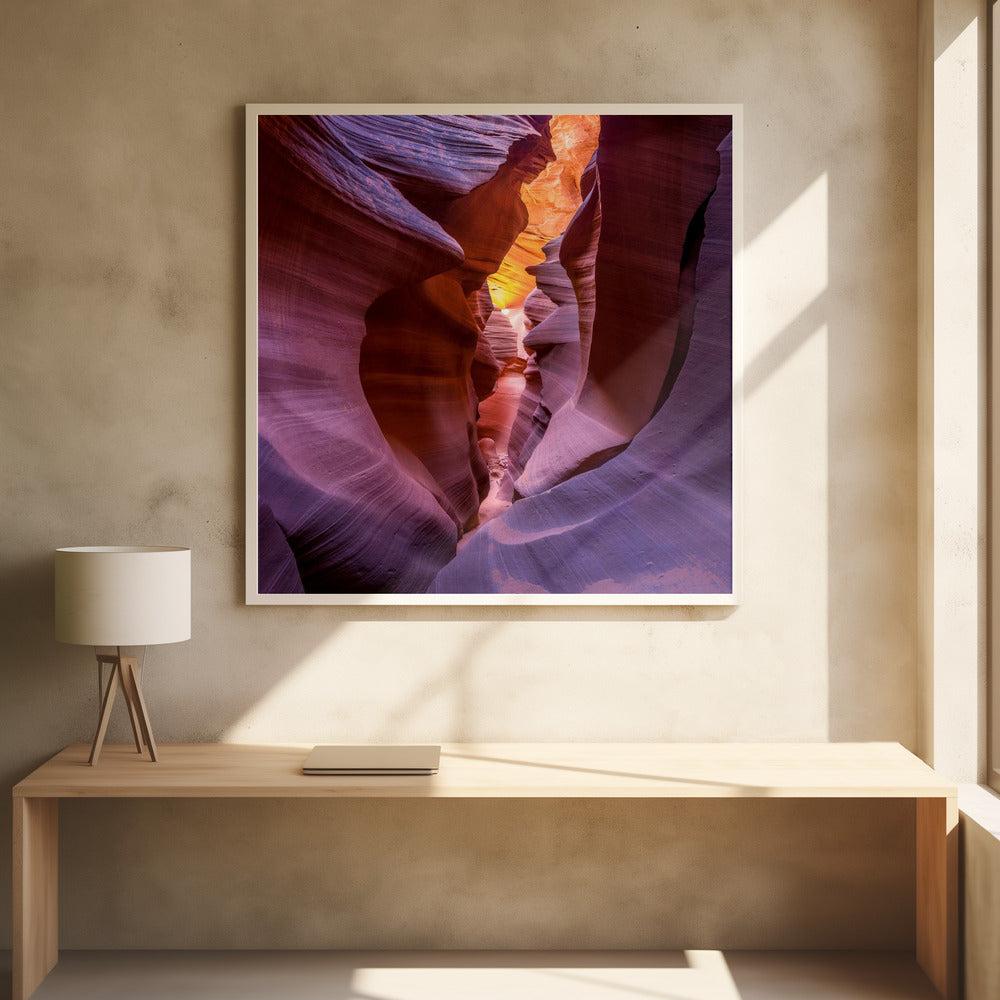 Fire in Canyon | Poster