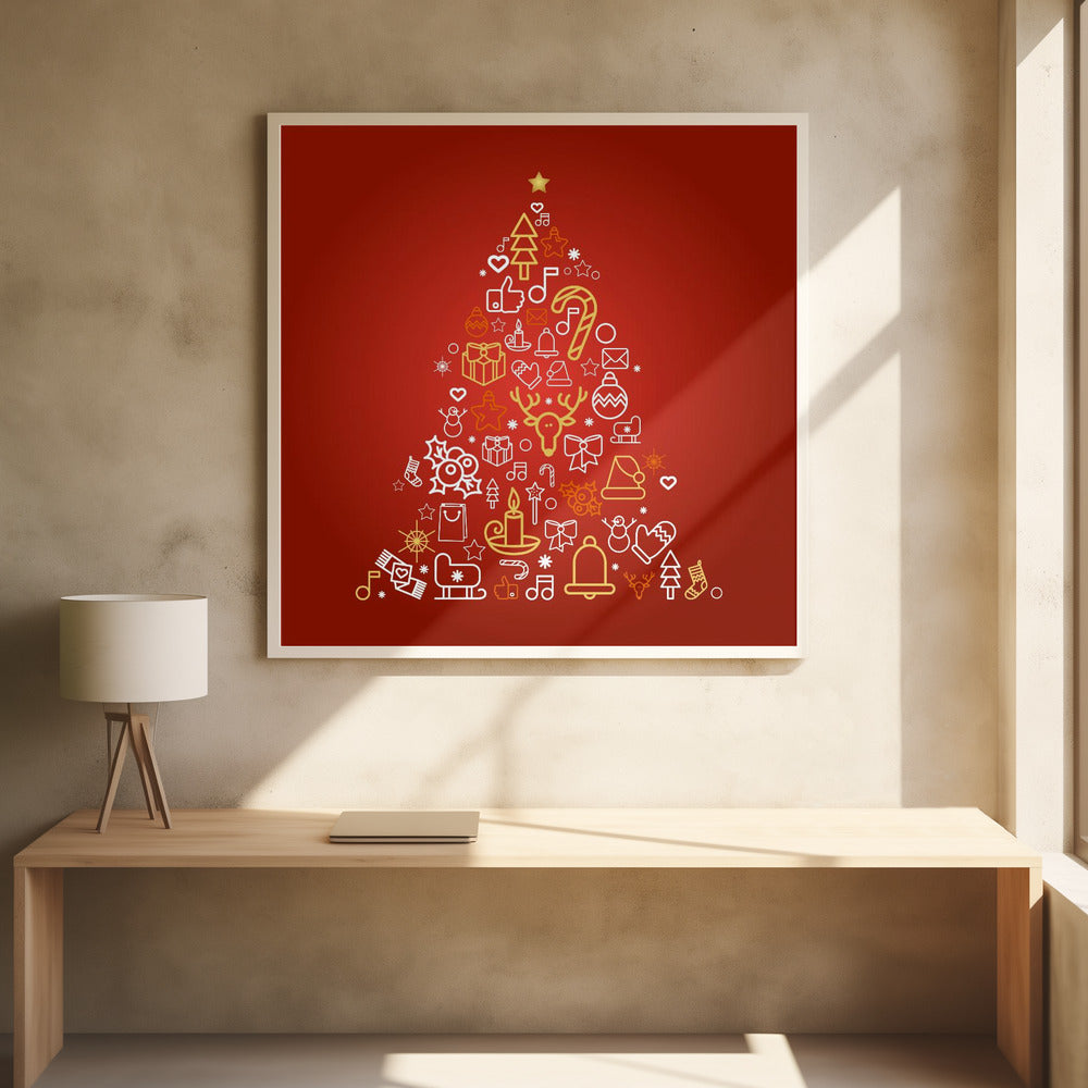 Jolly Christmas Tree | Poster