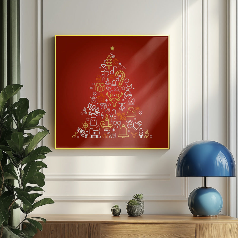 Jolly Christmas Tree | Poster