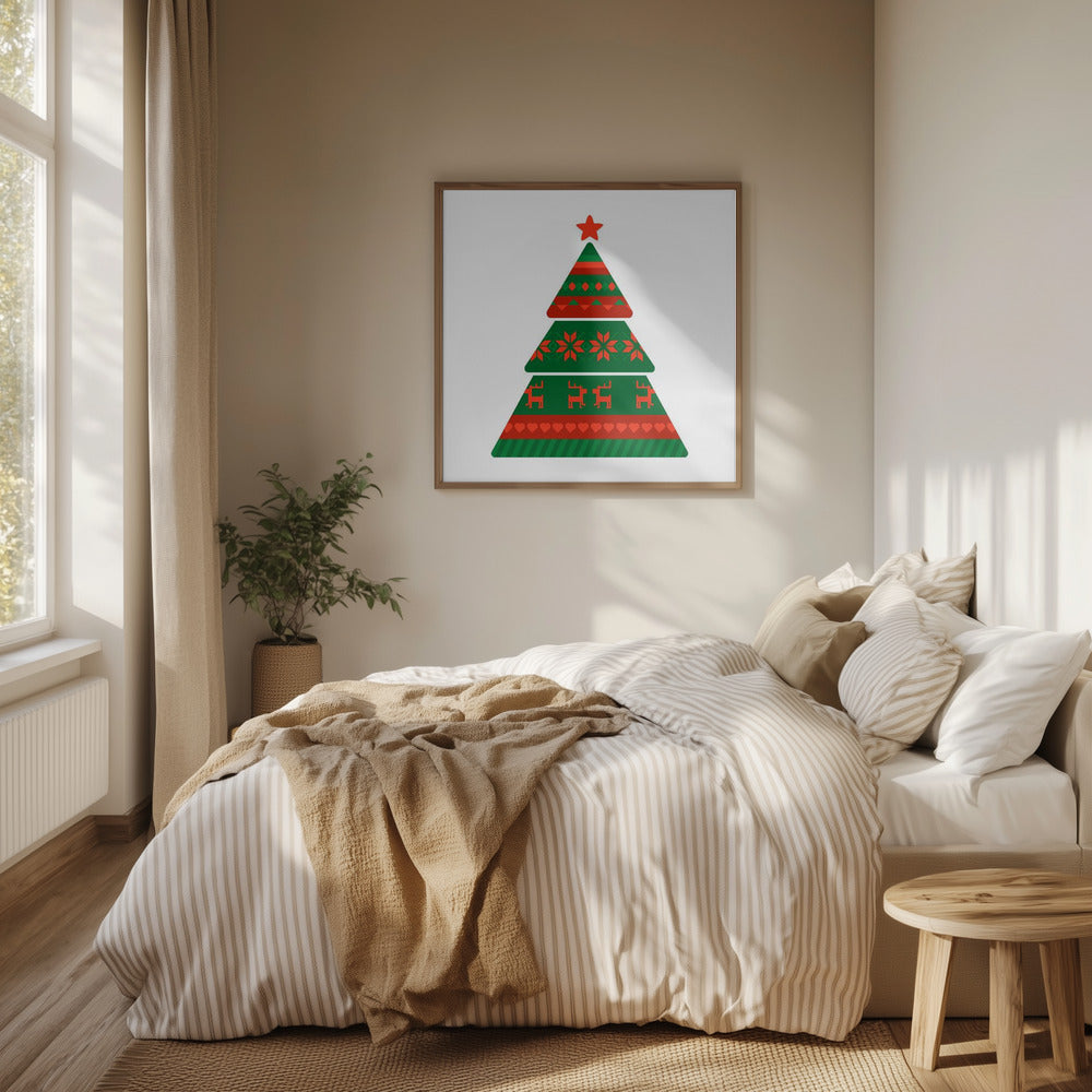 Festive Tree Layers | Poster