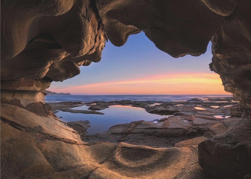 Cueva del mar | Papel Pintado Fotográfico
