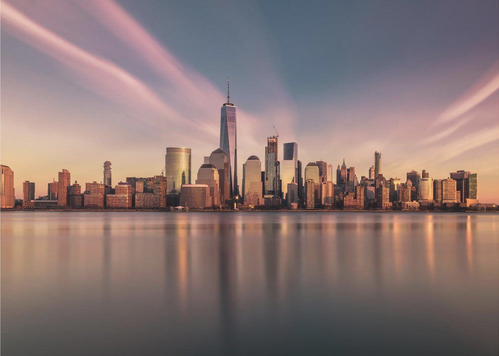 Gyldne Manhattan | Fototapeter