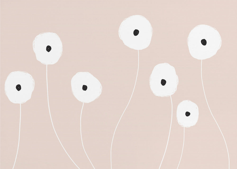 Scandi Flowers | Wallpaper
