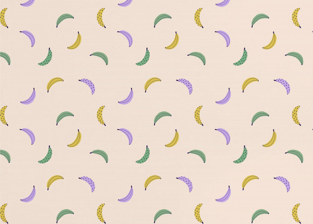 Plátanos (diseño de patrón) | Papel Pintado Fotográfico