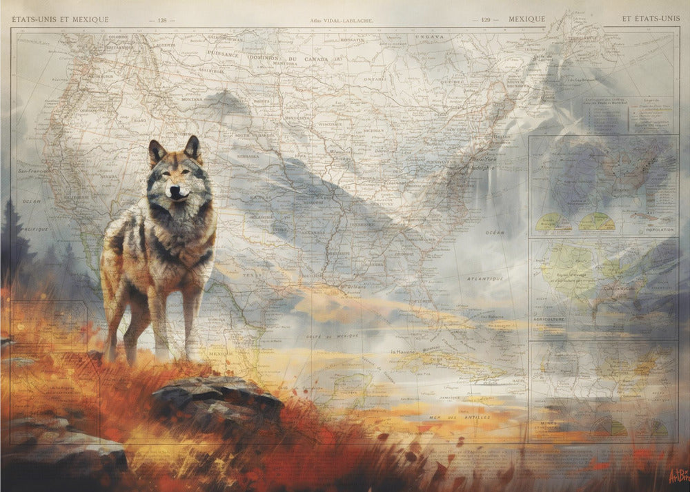 Wolf Valley | Leinwand-Bilder