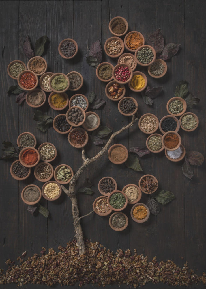 Albero delle spezie | Stampe su Tela