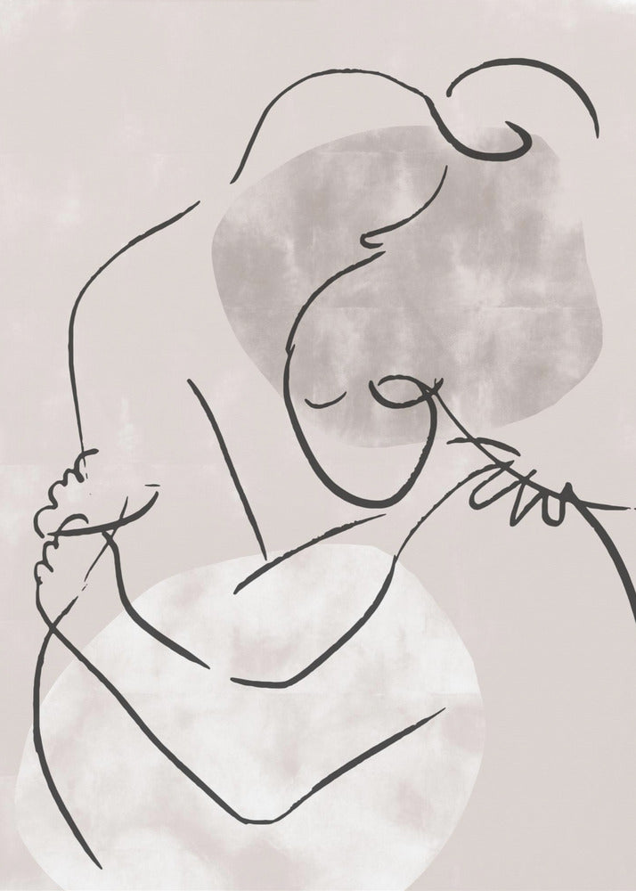 El abrazo | Impresiones en Lienzo