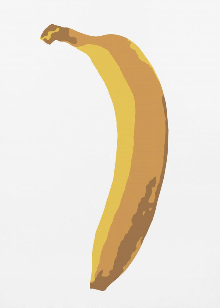 Banana singola | Poster - Stampe d’Arte