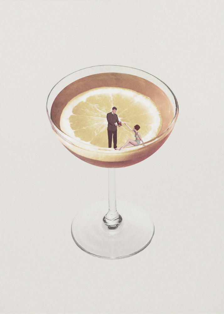 Il mio drink ha bisogno di un drink | Stampe su Tela