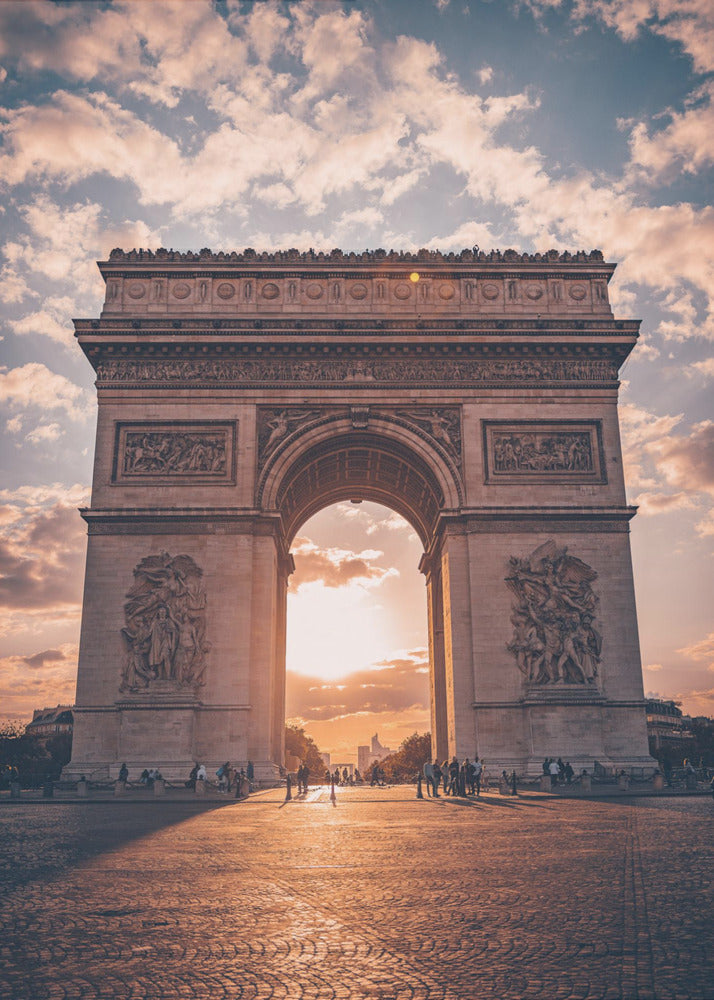 Goldener Bogen von Paris | Leinwand-Bilder