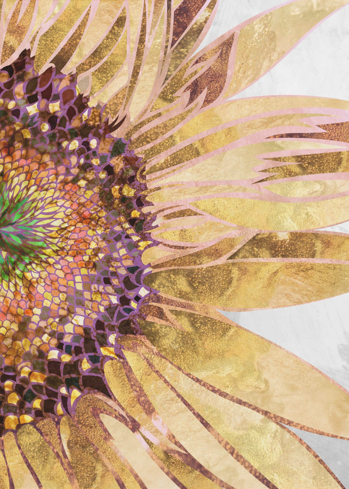 Tournesol doré | Tableaux sur Toile
