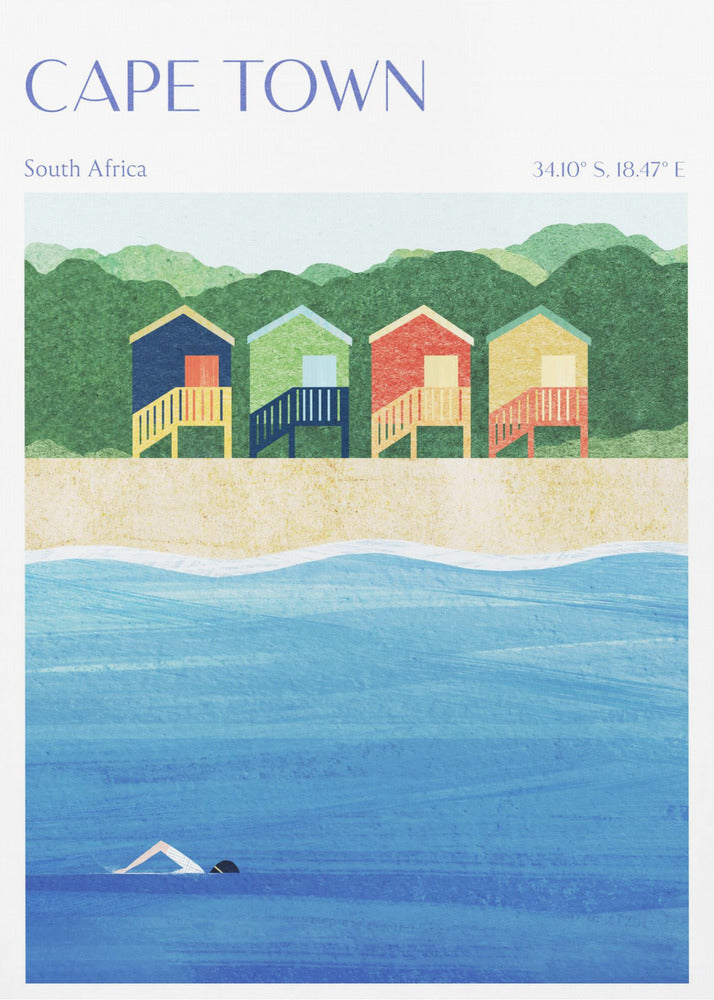 Le Cap, Afrique du Sud | Tableaux sur Toile