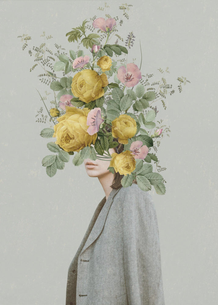 Bouquet jaune | Tableaux sur Toile