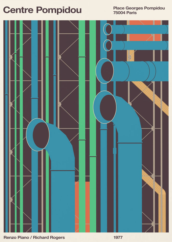 Pompidou | Canvas