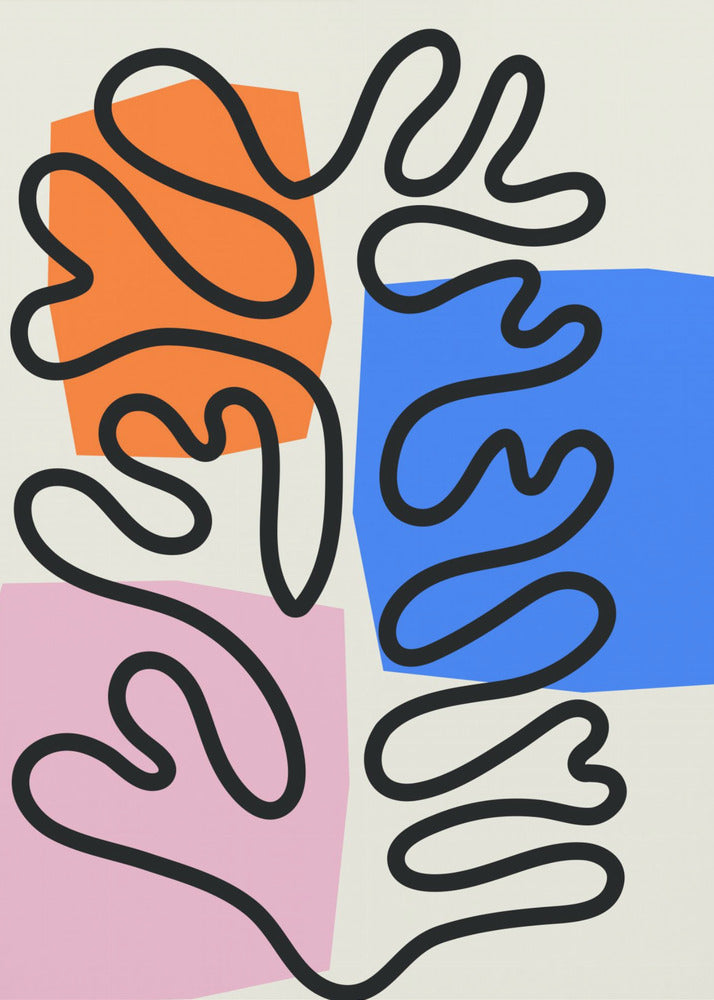Les fabuleuses algues d'Henri Matisse #3 | Tableaux sur Toile