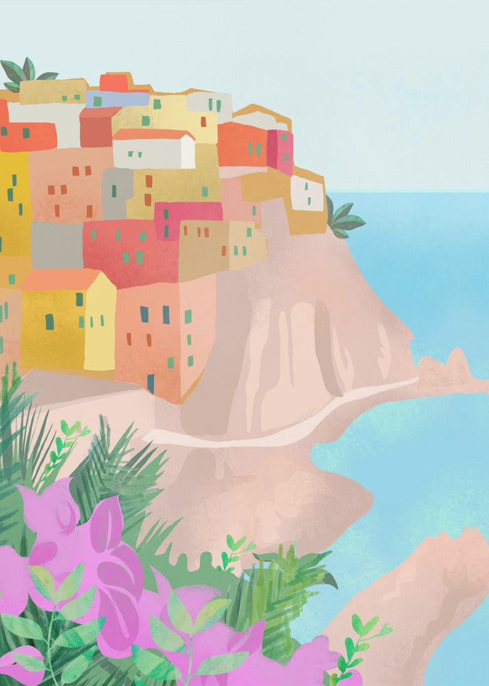 Cinque Terre, Italia | Canvastaulut