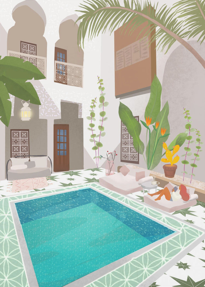 Riad | Wydruki na łótnie