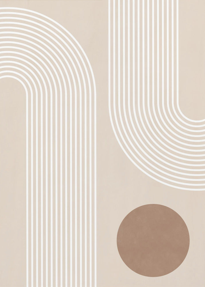 Beige bue Plakater - Kunsttryk | Lærredsbilleder