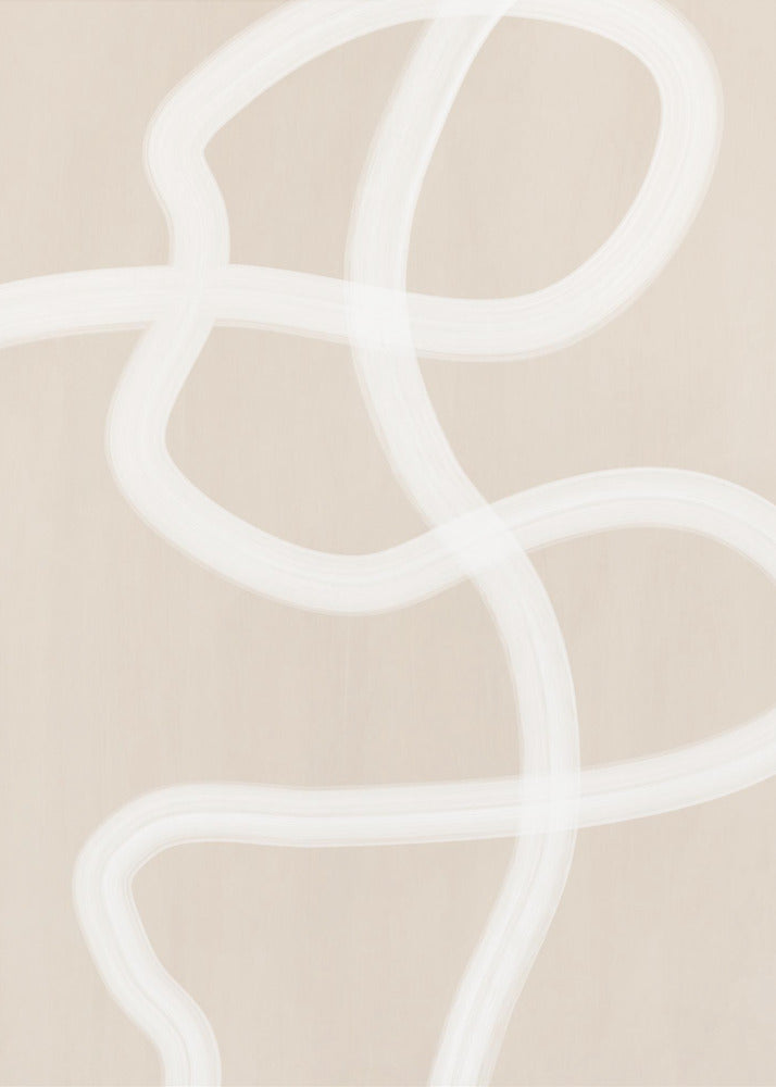 Trazo de pincel blanco Posters - Impresiones de Arte | Impresiones en Lienzo