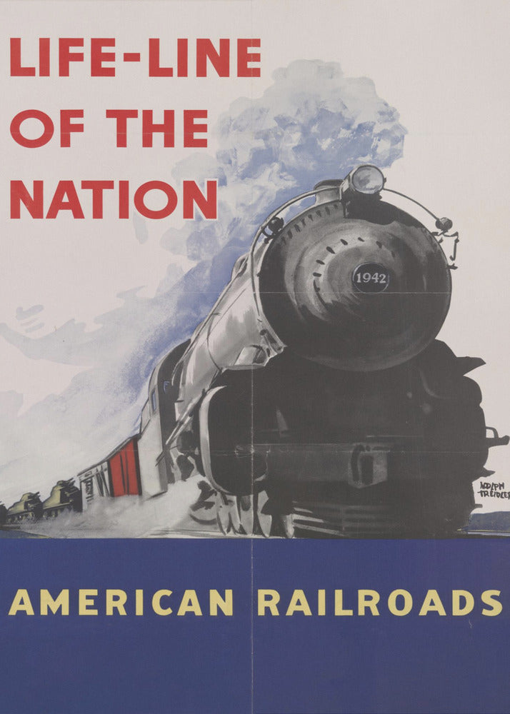 Ferrovie americane: la linfa vitale della nazione | Stampe su Tela