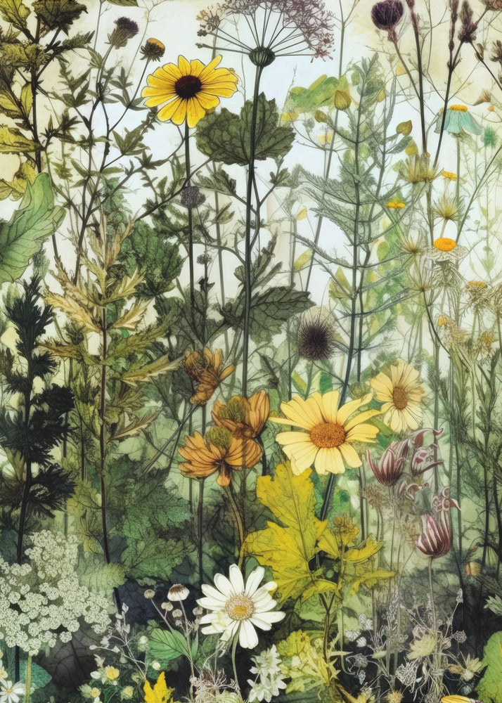 Wiesenblumen 10 | Leinwand-Bilder