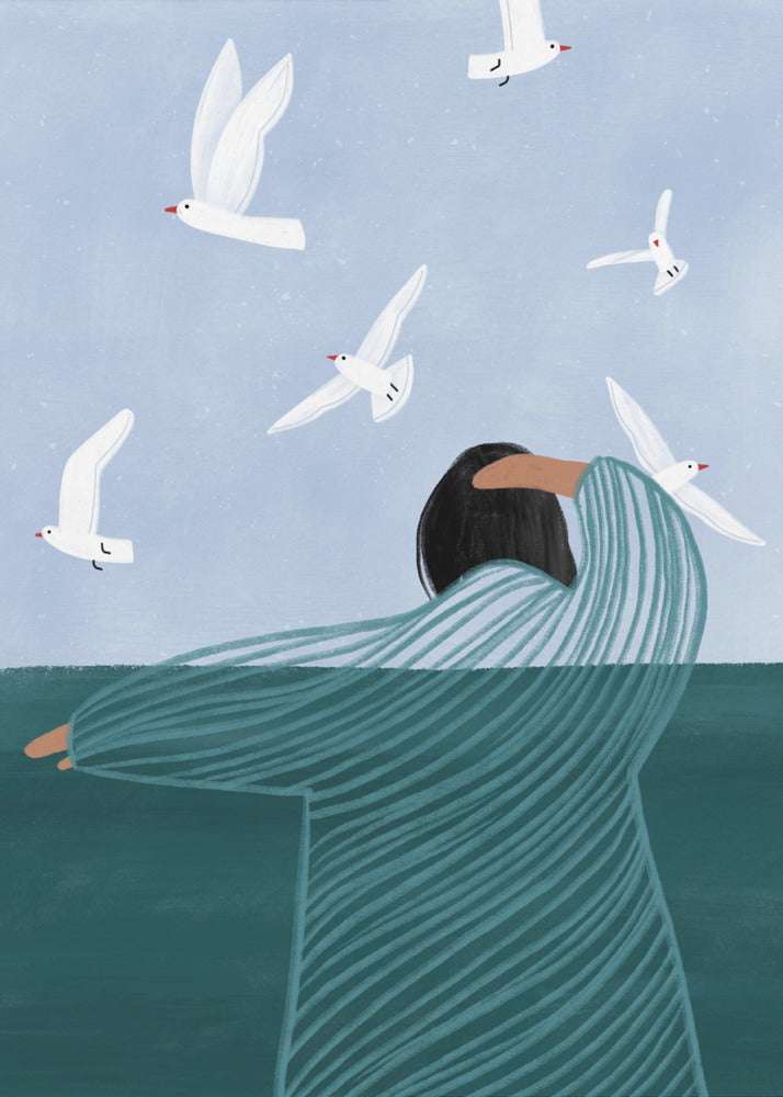 Lugn vid havet | Canvas