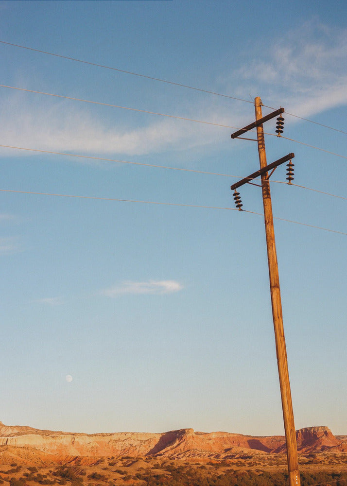 Tramonto al Ghost Ranch II | Stampe su Tela