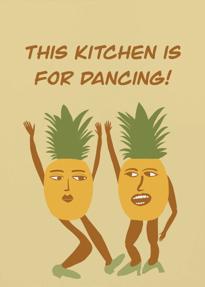Tanzende Ananas | Poster