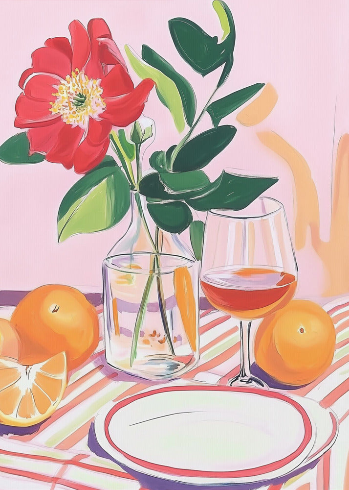 Die Rose und die Orangen | Poster