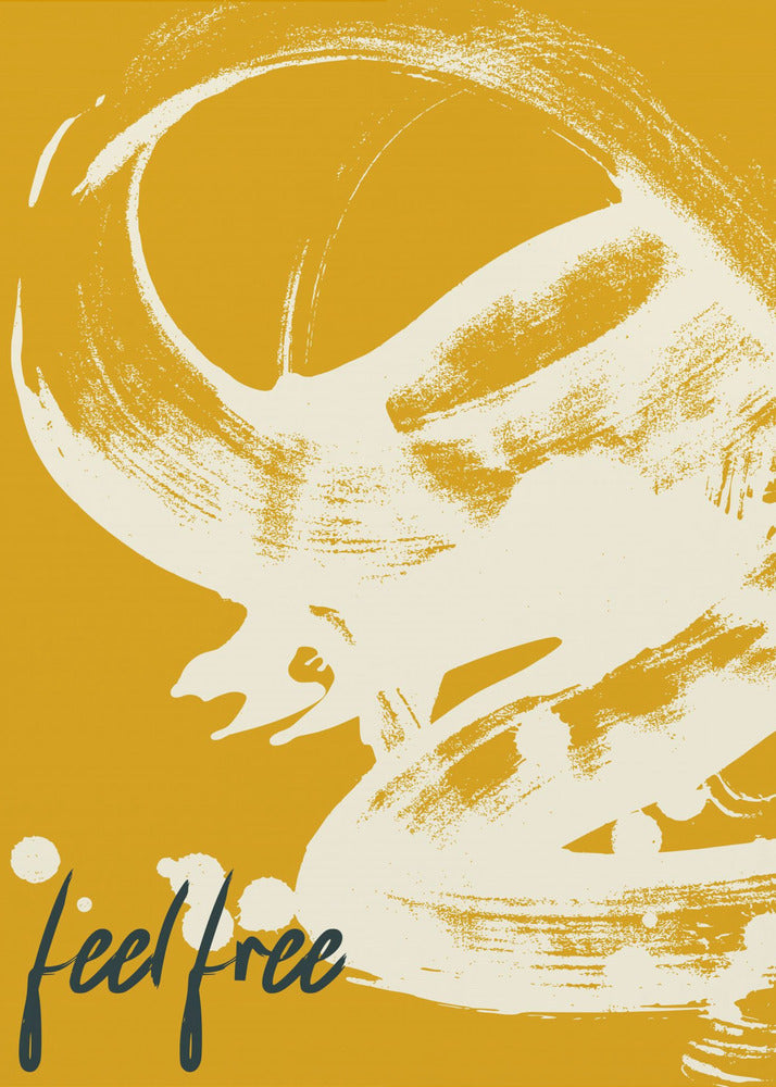 mellow anticipation feel free contemporary | Poster