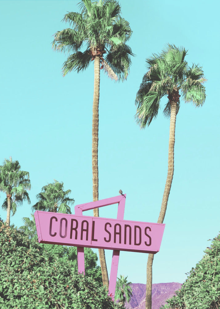 Retro Paradis Vibes | Lærredsbilleder