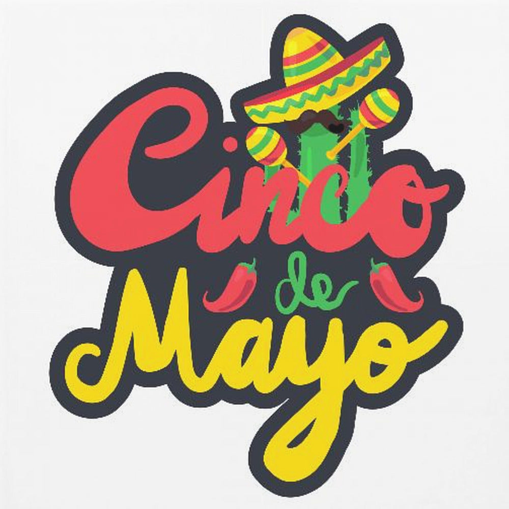 Cartoon Cinco de Mayo Art | Canvas