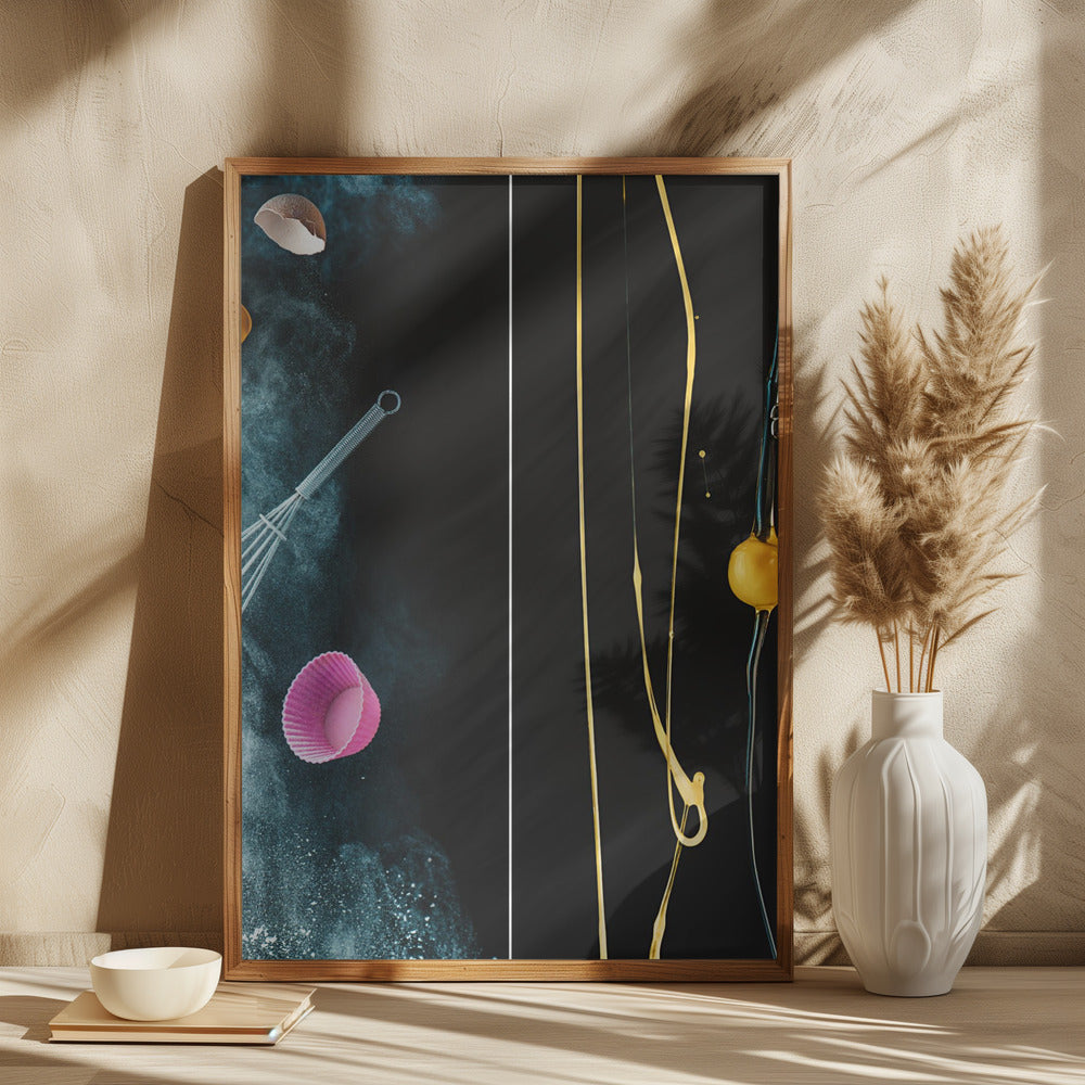 Désordre dans la cuisine | Papier Peint Photo
