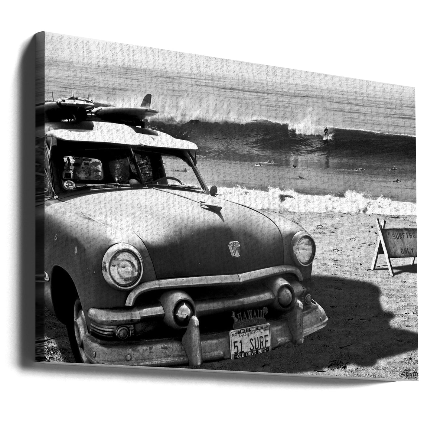Ford Woody clásico | Impresiones en Lienzo