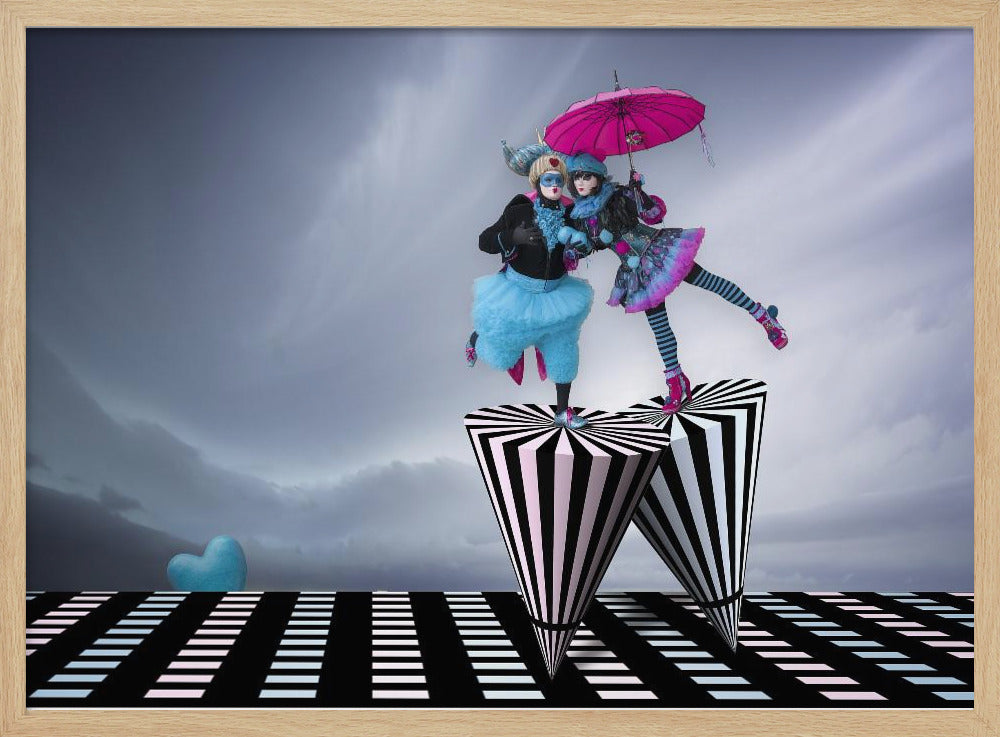 Spinning on the Runway of Love | Poster