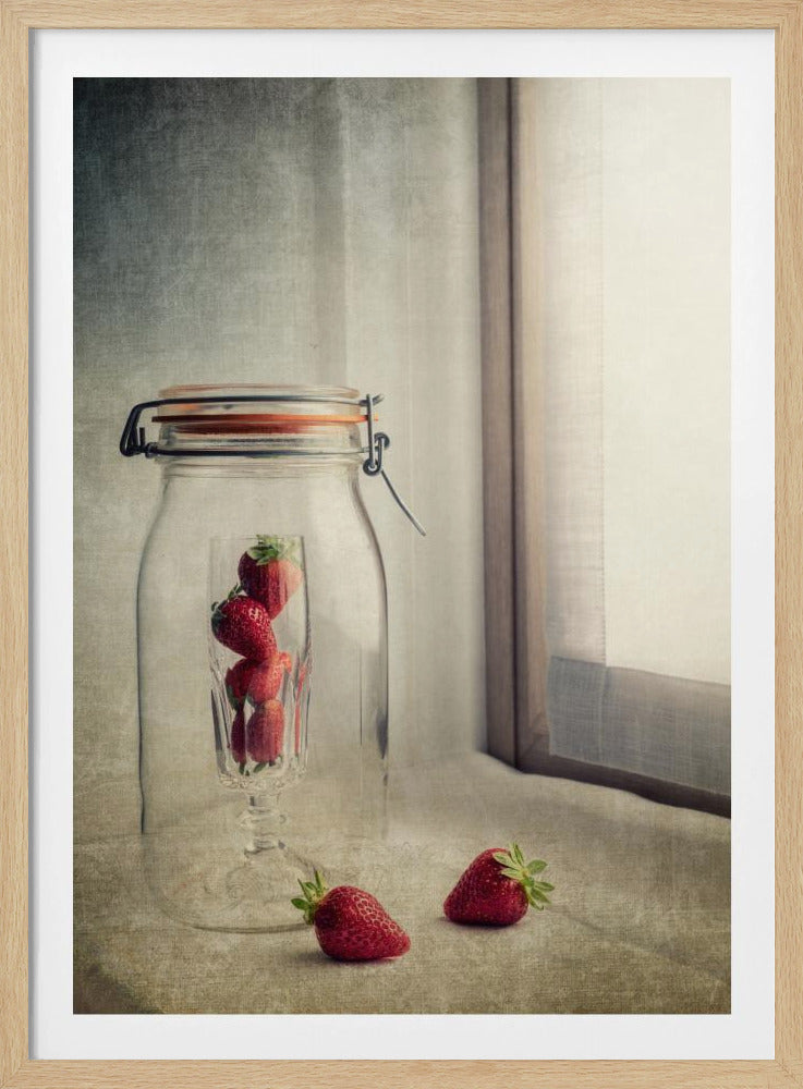 L'énigme de la fraise | Posters - Affiche Artistique