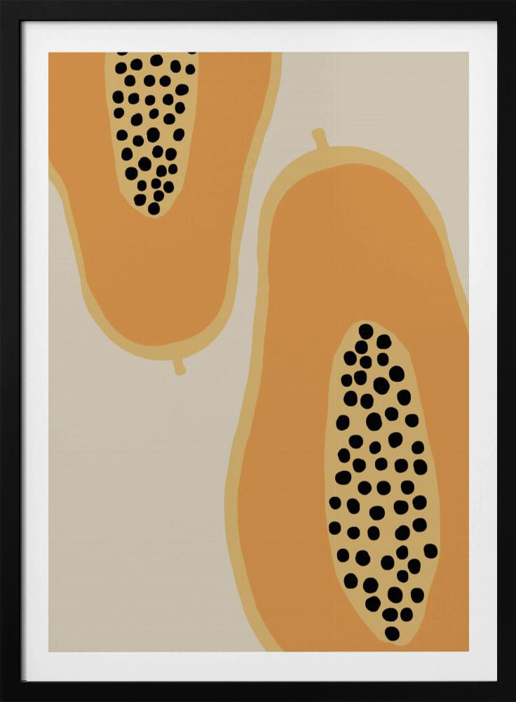 Papayafrucht | Poster - Kunstdruck