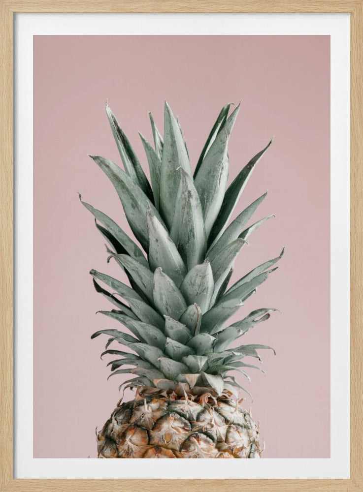 Ananaslyserød 02 | Plakater - Kunsttryk