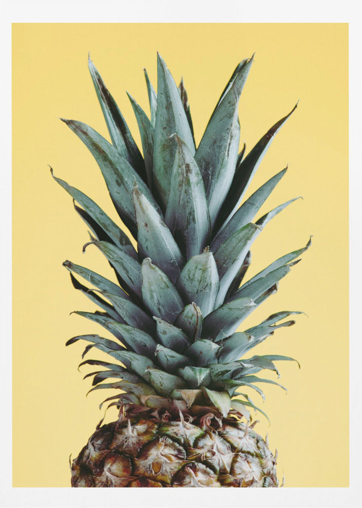 Ananas Gul 01 | Plakater - Kunsttryk