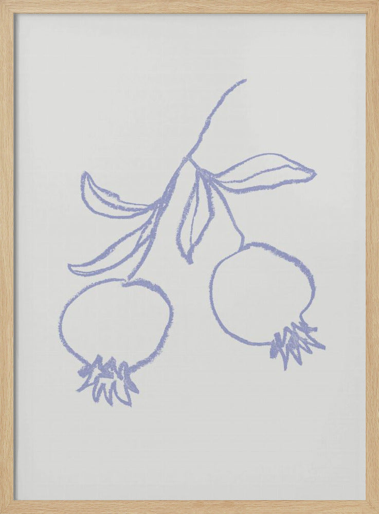 Grenade Lilas | Posters - Affiche Artistique