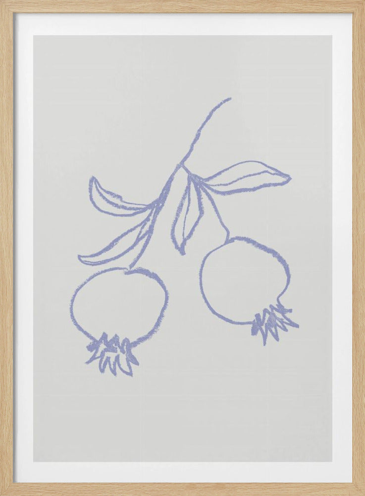 Grenade Lilas | Posters - Affiche Artistique