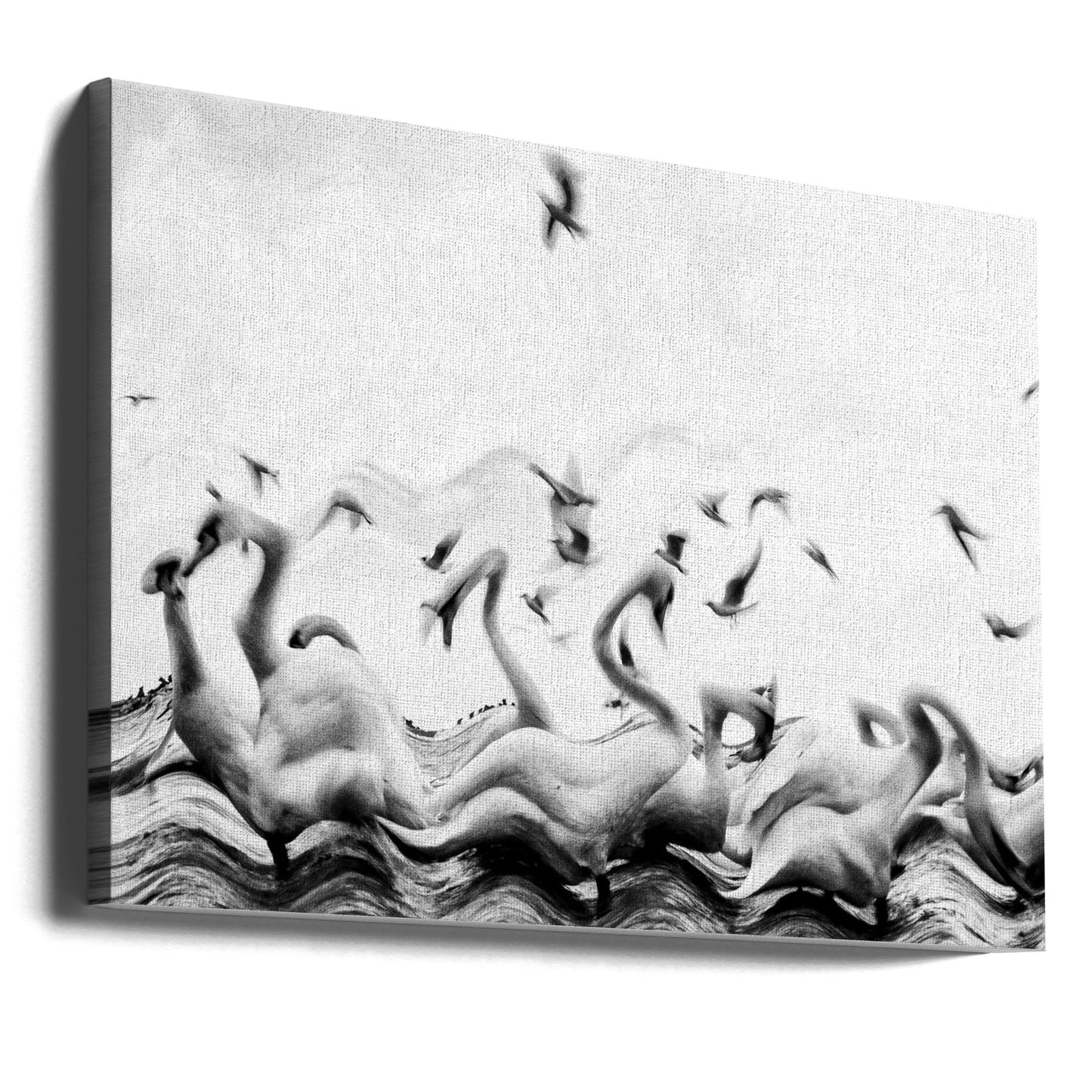 Vagues de cygnes | Tableaux sur Toile