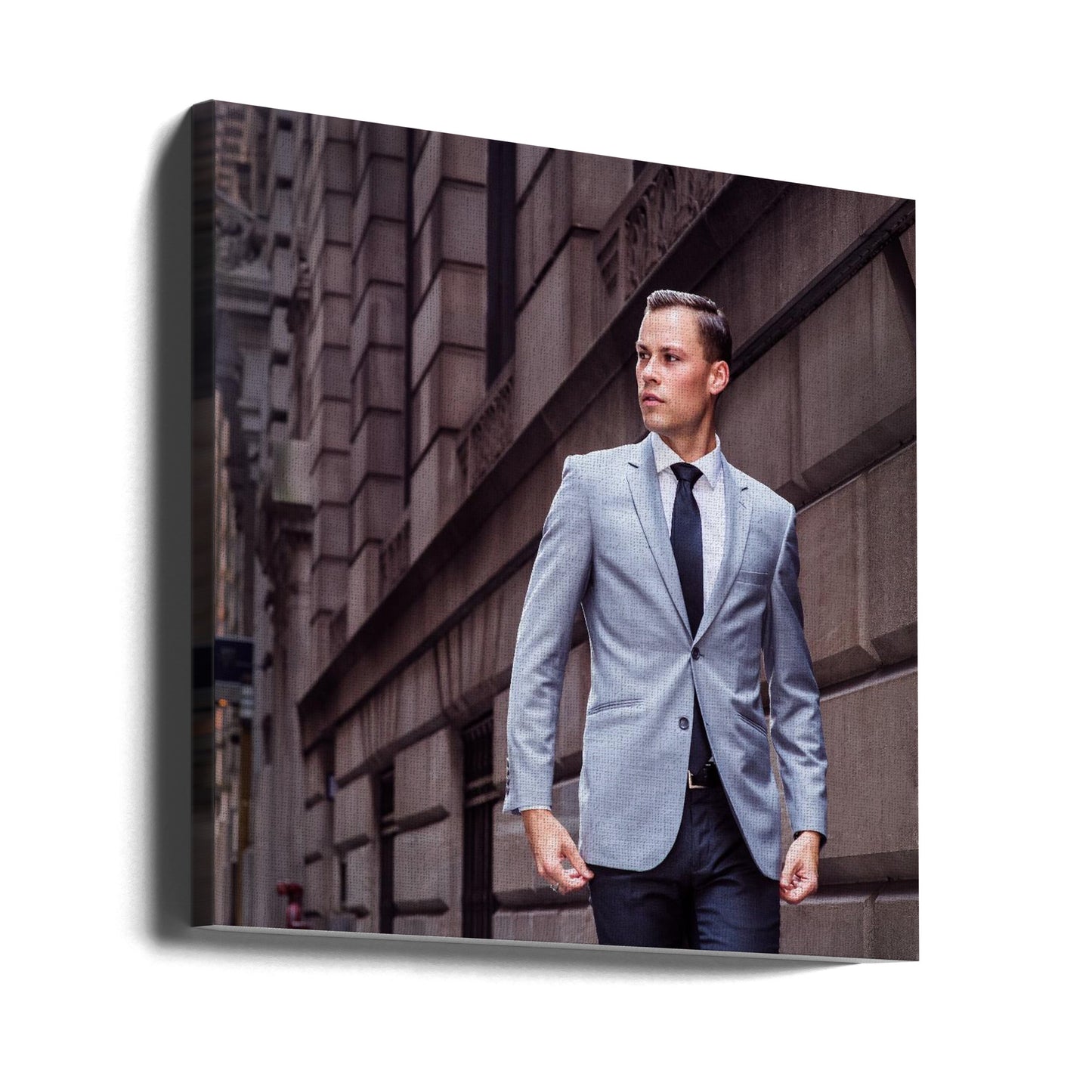 Ung affärsman i New York City | Canvas