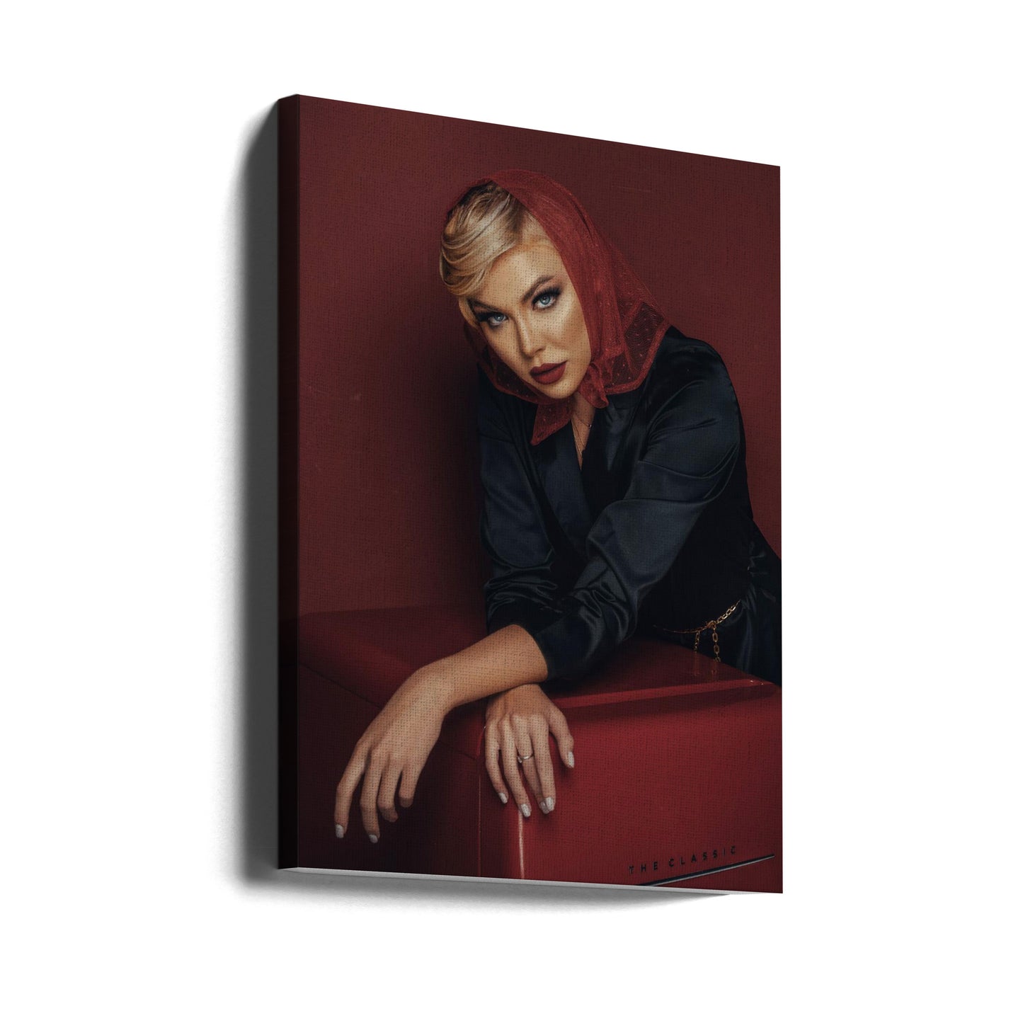 Red Scarf! | Canvas