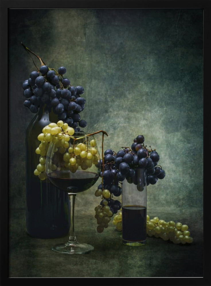 With grapes | Poster