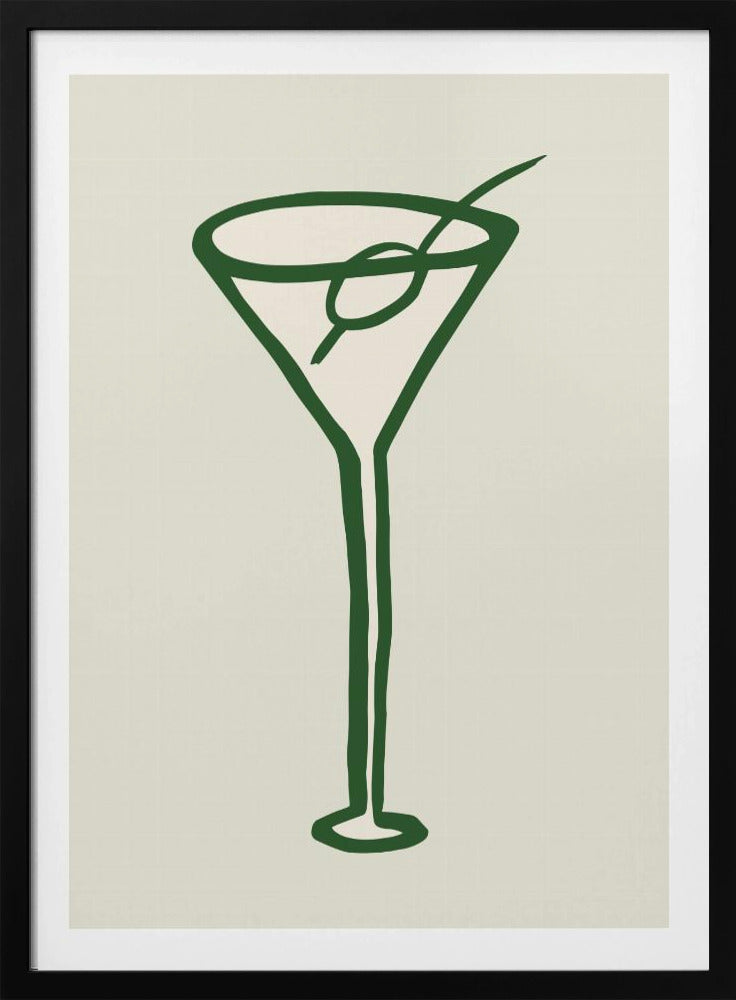 Cocktail Green | Poster