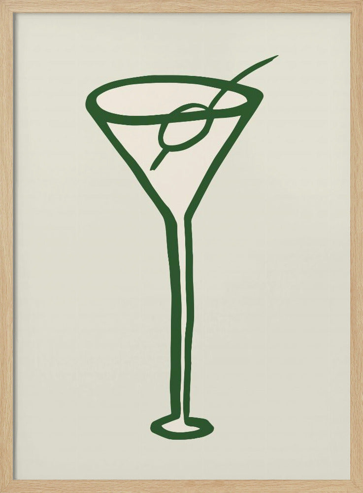 Cocktail Green | Poster