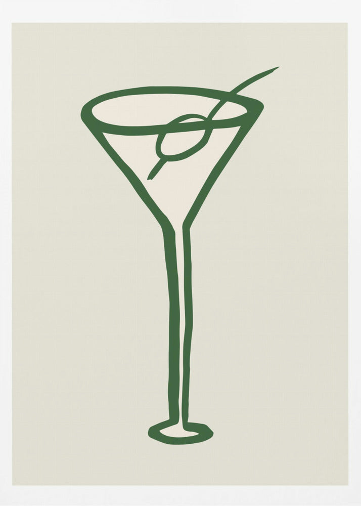 Cocktail Green | Poster